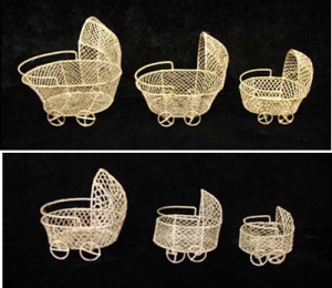 Abaca Buggy, set of 6 (lot of 6 sets)