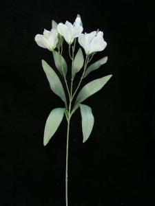 Pastel Water Color Alstroemeria Spray, White Combo, Lot of 12
