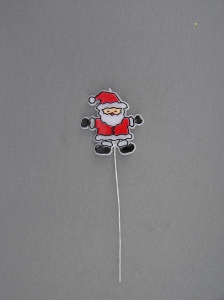 "Santa" Florist Pick (lot of 24)