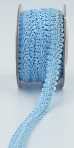 GIMP BRAID TRIM, Lt. Blue, 3/8 Inch x 10 Yards (1 Spool) SALE ITEM