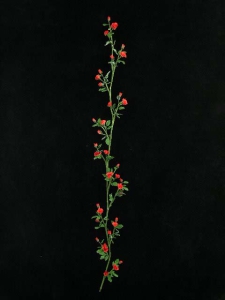 Hand Wrap Rose Garland, 39 inch, red, Artificial Silk Flower (lot of 12)