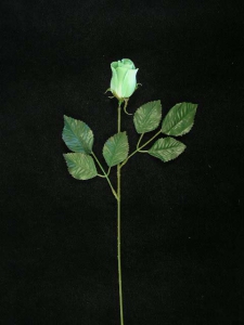 Rosebud, seafoam green (lot of 36)
