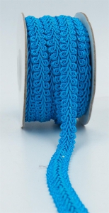 GIMP BRAID TRIM, Turquoise, 5/8 Inch x 10 Yards (1 Spool) SALE ITEM