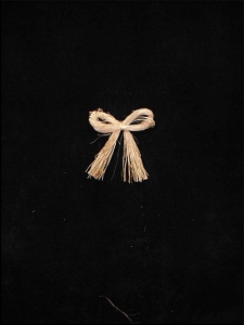 Abaca Raffia Bow, extra-small (lot of 12) SALE ITEM