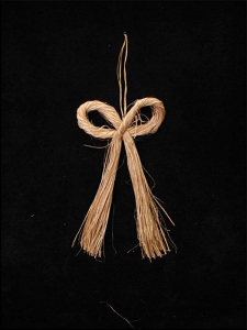 Abaca Raffia Bow, small (lot of 12) SALE ITEM