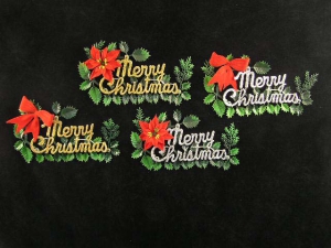 Merry Christmas Decoration (lot of 24)