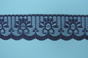 1.25 Inch Flat Lace, Navy Blue (853 Yard - FULL SPOOL) MADE IN USA