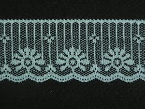 2 inch Flat Lace, Williamsburg Blue (406 yards FULL SPOOL) MADE IN USA